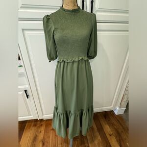 Nanette Lepore green dress
